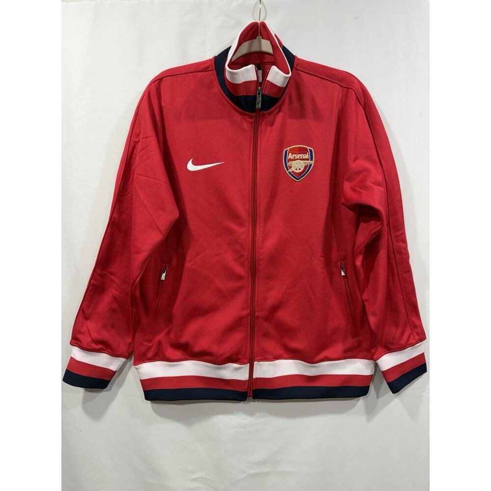 Nike Arsenal London FC 2013/2014 Vintage Track Jacket Large Soccer Track